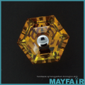 Cabinet Clear Hexagon Crystal Knob For Drawer Pull
